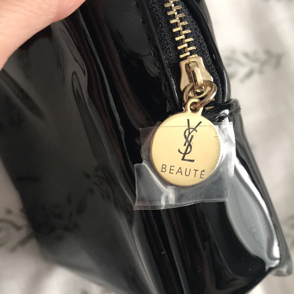 Yves Saint Laurent Black Cosmetic Bag